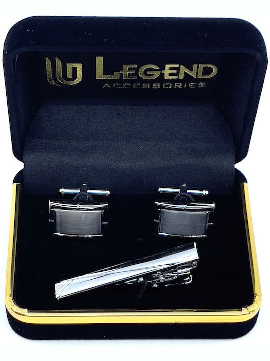 Legend Accessories Μανικετόκουμπα από Ασήμι