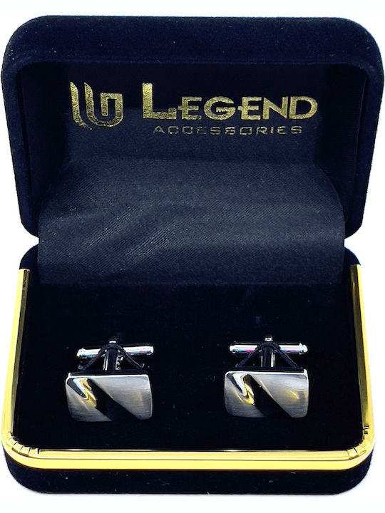 Legend Accessories Μανικετόκουμπα από Ασήμι
