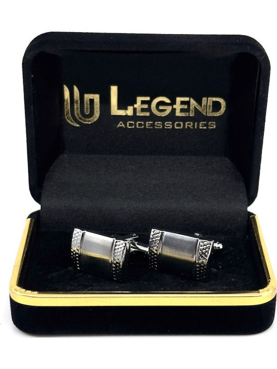 Legend Accessories Μανικετόκουμπα από Ασήμι