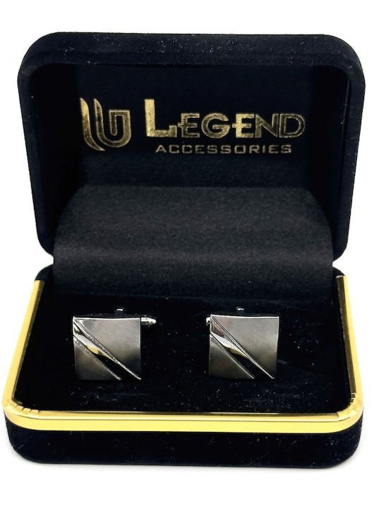 Legend Accessories Μανικετόκουμπα από Ασήμι