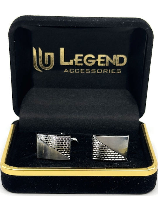 Legend Accessories Μανικετόκουμπα από Ασήμι