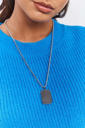 Decoro Double Necklace Made of Silver