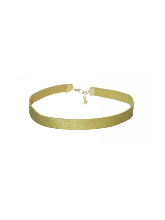 Kostibas Fashion Choker Gold Plated