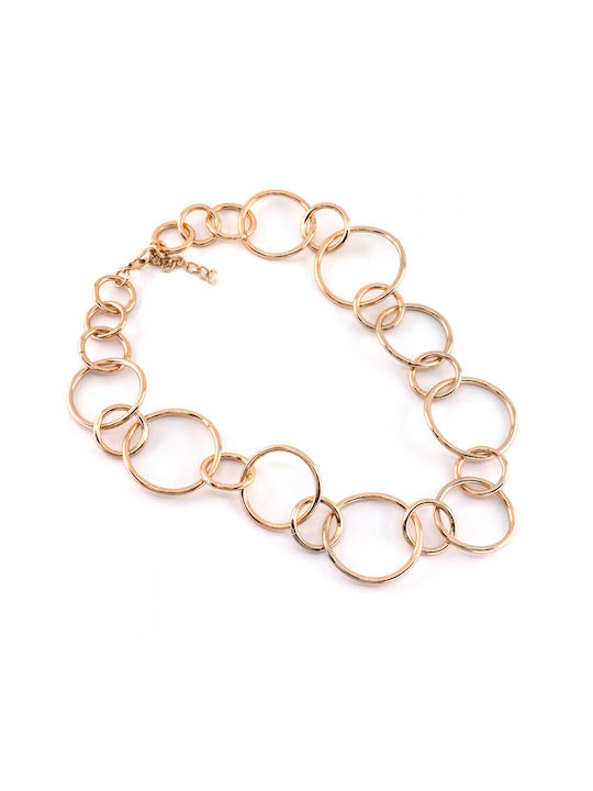 Bijou Box Necklace with Pink Gold Plating