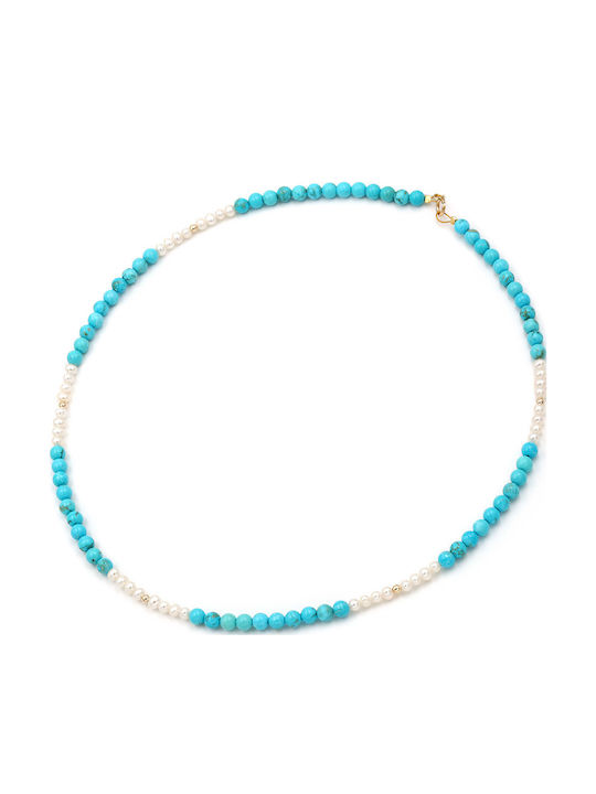 Tasoulis Jewellery Collection Colier Din Aur Galben 14 Carate