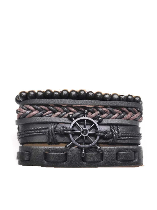 Karma Gifts Bracelet Set made of Leather