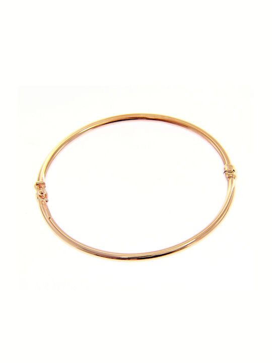 Mentzos Bracelet Handcuffs made of Gold 14K