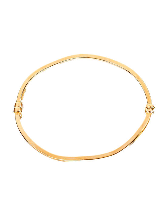 Gatsa Bracelet Handcuffs made of Gold