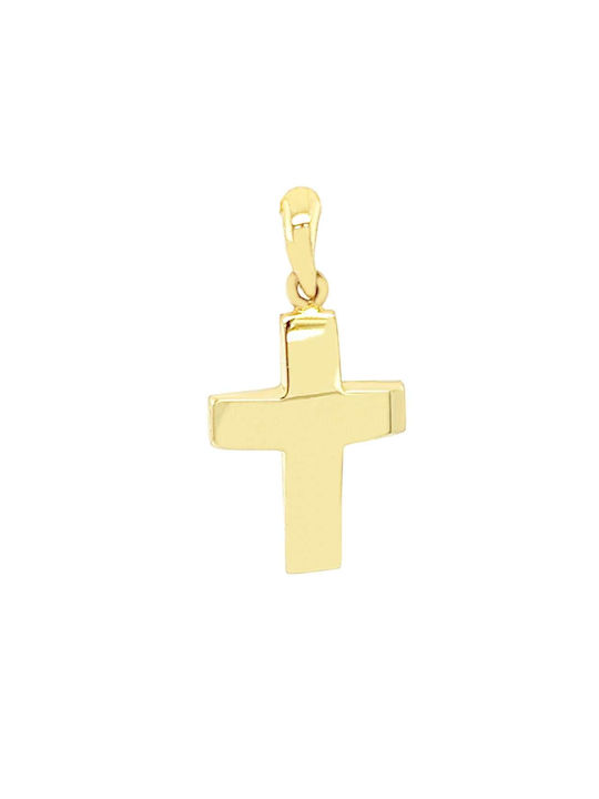 Xryseio Damen Gold Kreuz 14K