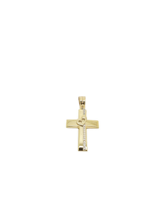 Mentzos Aur Cruce 14K