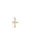 Mentzos Gold Kreuz 14K