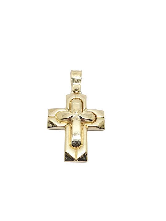 Mentzos Gold Kreuz 14K