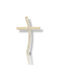 Mentzos Gold Cross 14K