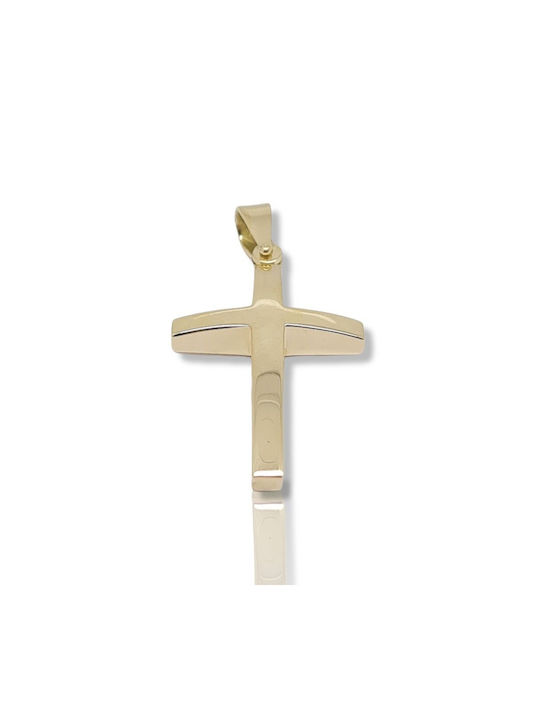 Mentzos Gold Cross 14K