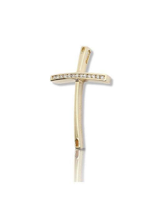 Mentzos Gold Cross 14K