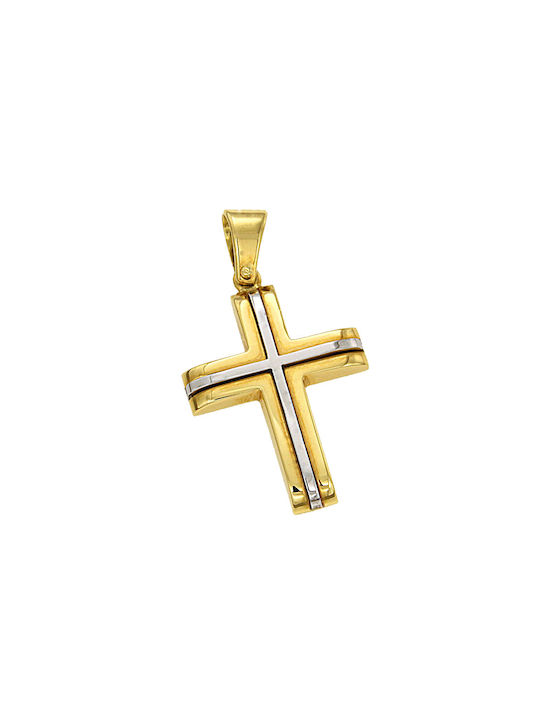 Dimiourgiko Vildiridis Gold Cross 18K