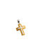 Dimiourgiko Vildiridis Herren Gold Kreuz 14K