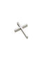 Dimiourgiko Vildiridis Men's White Gold Cross 18K