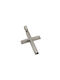 Dimiourgiko Vildiridis Men's White Gold Cross 14K