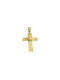 Dimiourgiko Vildiridis Herren Gold Kreuz 14K