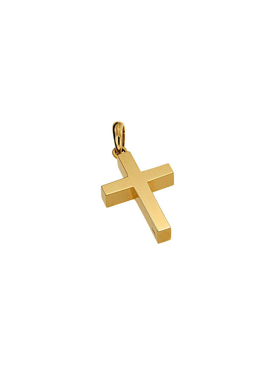 Dimiourgiko Vildiridis Herren Gold Kreuz 14K