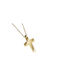 Dimiourgiko Vildiridis Men's Gold Cross 18K