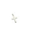 Dimiourgiko Vildiridis Men's White Gold Cross 18K