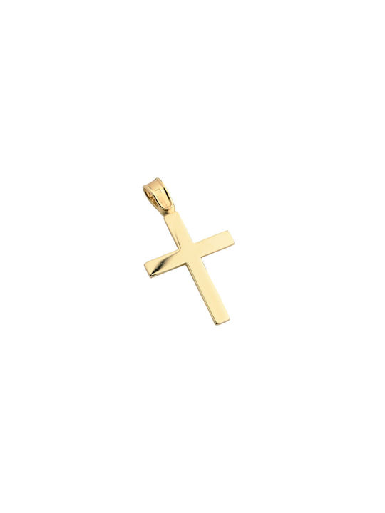 Dimiourgiko Vildiridis Herren Gold Kreuz 14K