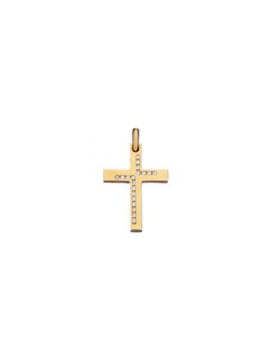 Gatsa Women's Gold Cross 14K