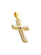 Gatsa Femeiesc Aur Cruce 14K