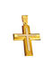 Gatsa Herren Gold Kreuz 14K