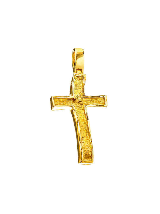 Gatsa Χρυσός Σταυρός 14K