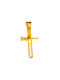 Gatsa Men's Gold Cross 14K