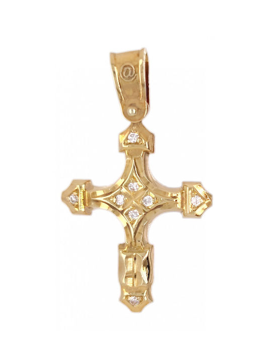 Mertzios.gr Gold Kreuz 14K