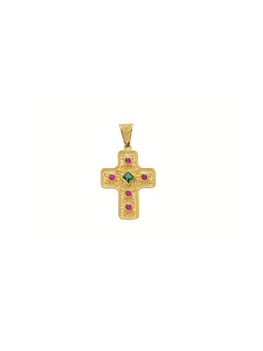 Kontopoulos Gold Kreuz 14K