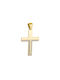 Papoulidis Jewellery Women's Gold Cross 14K with Chain