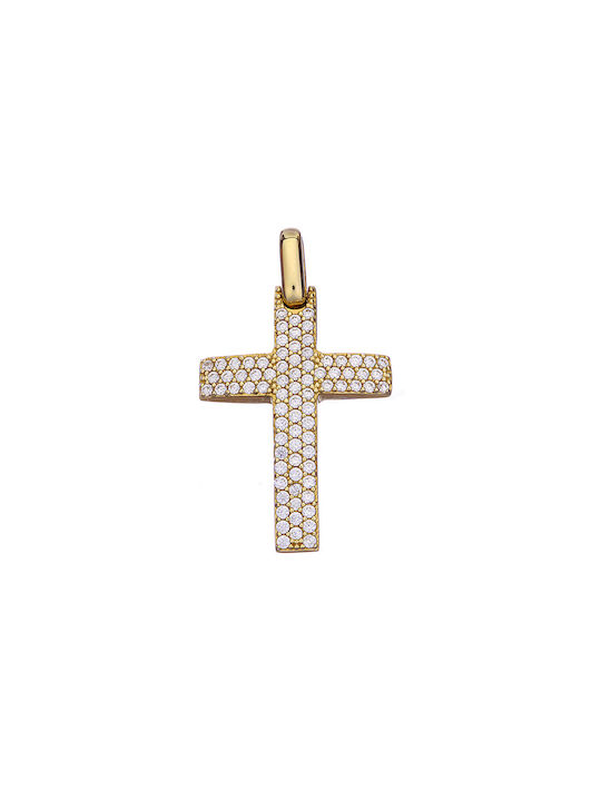 Papoulidis Jewellery Femeiesc Aur Cruce 14K