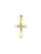 Papoulidis Jewellery Herren Gold Kreuz 14K