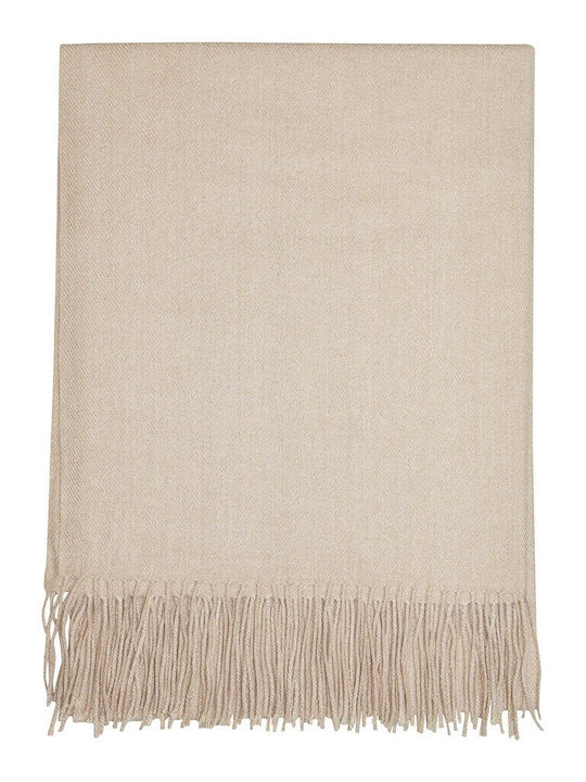 Stamion Women's Wool Scarf Beige