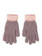 Women's Knitted Gloves Purple