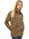 Femeie Leopard Overshirt
