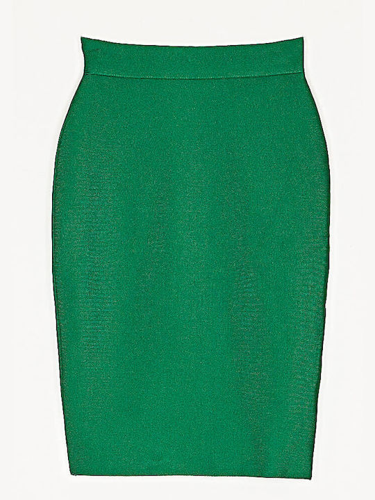 Cuca Women's Pencil Skirt Green