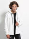 Men's Cardigan White