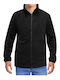 Ανδρική Ζακέτα Fleece Μαύρη