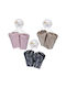 TnS TnS Cigarette Ashtray Plastic Silver 2 Pieces (Various Colours)