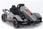 Παιδικό Ηλεκτροκίνητο Αυτοκίνητο Μονοθέσιο με Τηλεκοντρόλ Formula 24 Volt Γκρι