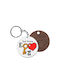 Fly Digital Keychain Wooden