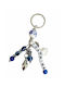 Kostibas Fashion Keychain Metallic Blue