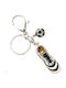 Tatu Moyo Handmade Metallic Keychain