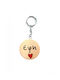 Wooden Art Handmade Keychain Wooden